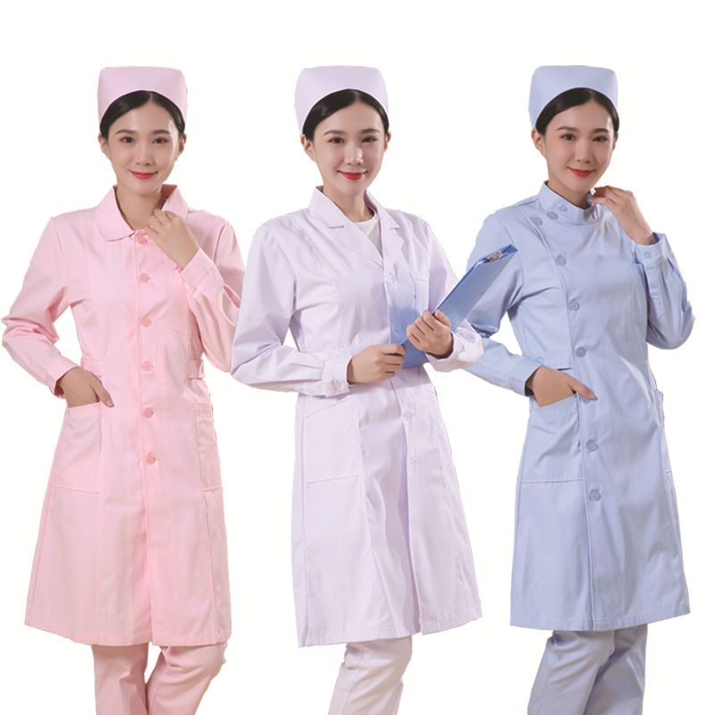 Medical Lab Worker - Enfermagem Scrubs Uniformes Roupas Laboratório Casaco