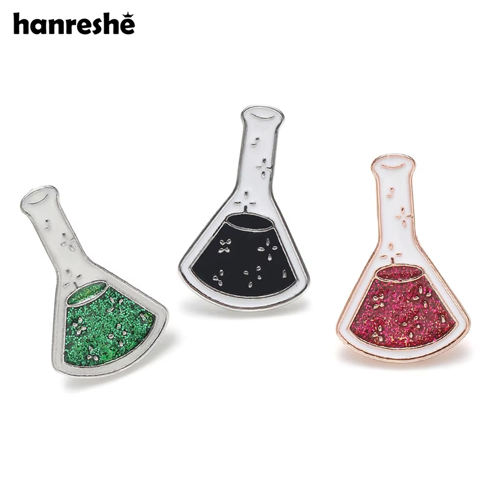 Medical Lab Gifts - Hanreshe ciência esmalte copo broche conjunto