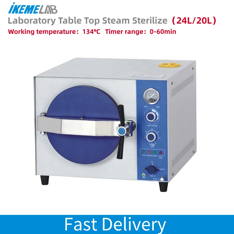 Autoclave Sterilizer Dental - Ikeme 20l laboratório autoclave máquina elétrica