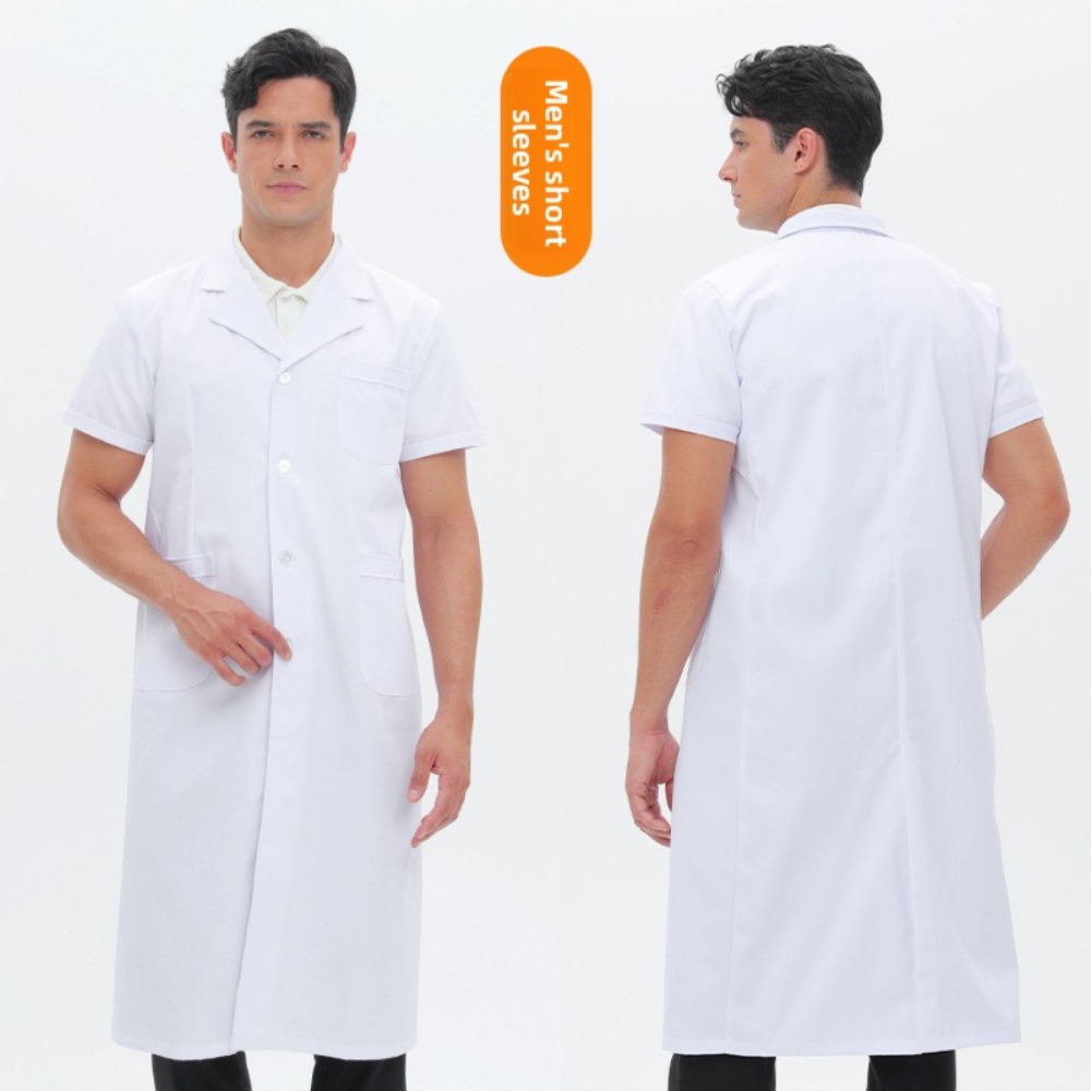 Jaleco médico de manga curta p - Medical Lab Worker avaliação e preço