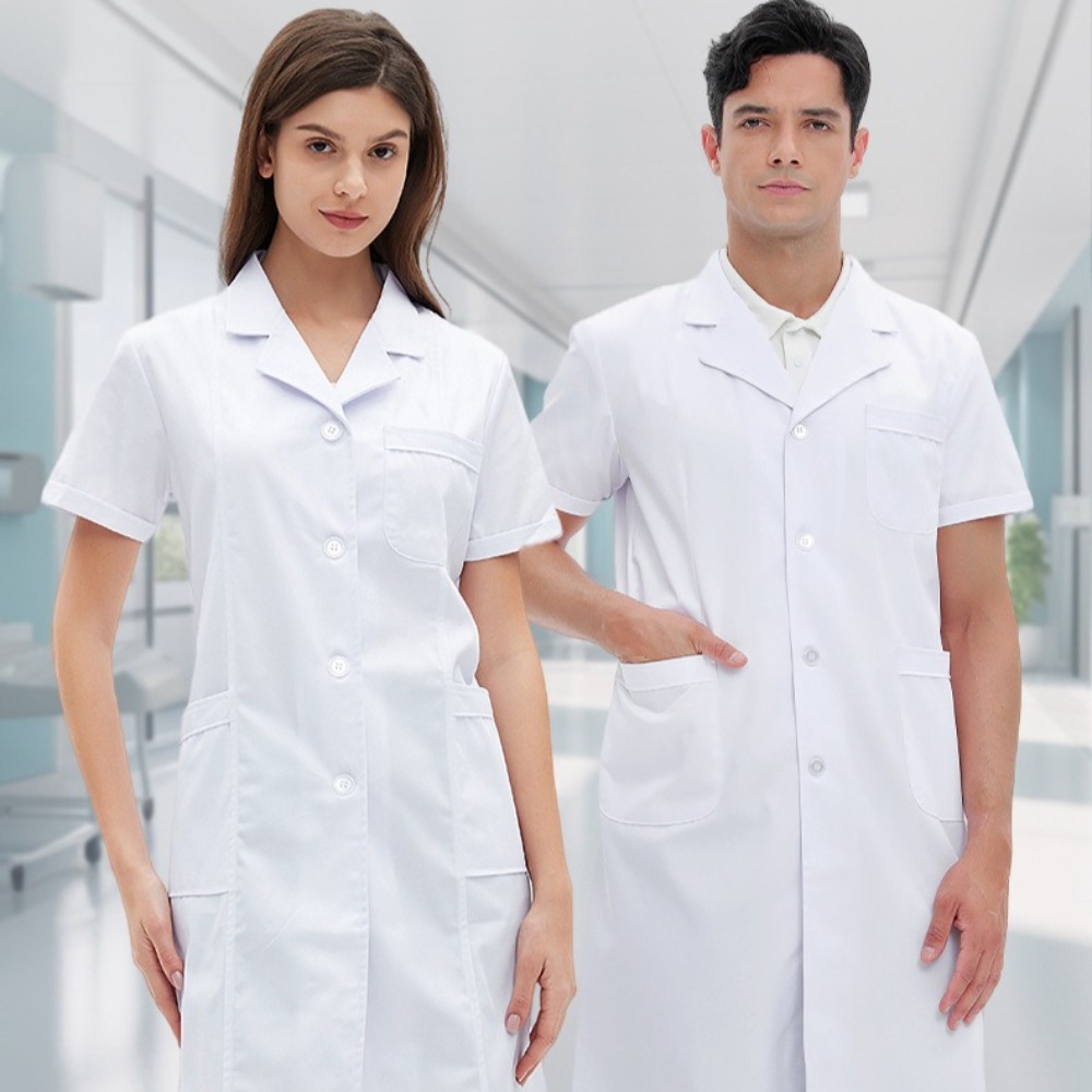 Jaleco médico de manga curta p - Medical Lab Worker avaliação e preço