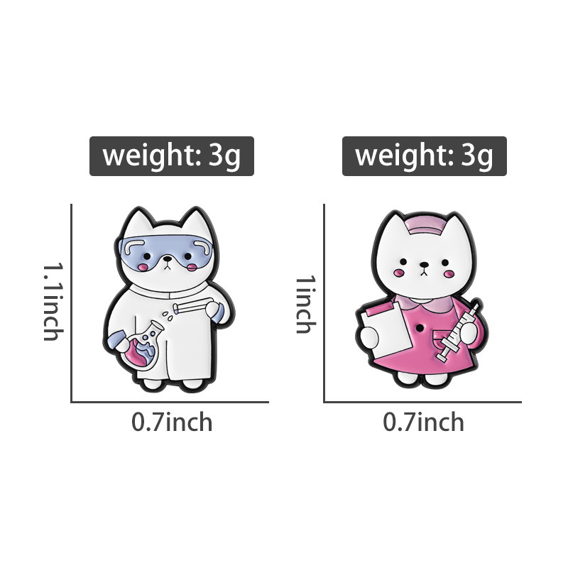 2 pçs bonito dos desenhos anim - Medical Lab Gifts avaliação e preço